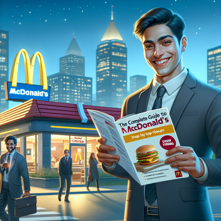 O Guia Completo para se Candidatar no McDonalds: Passo a Passo e Recursos Úteis