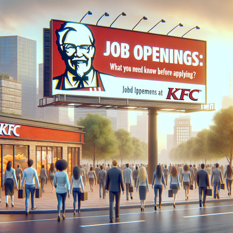 Vagas de Emprego no KFC: O Que Você Precisa Saber Antes de Se Candidatar